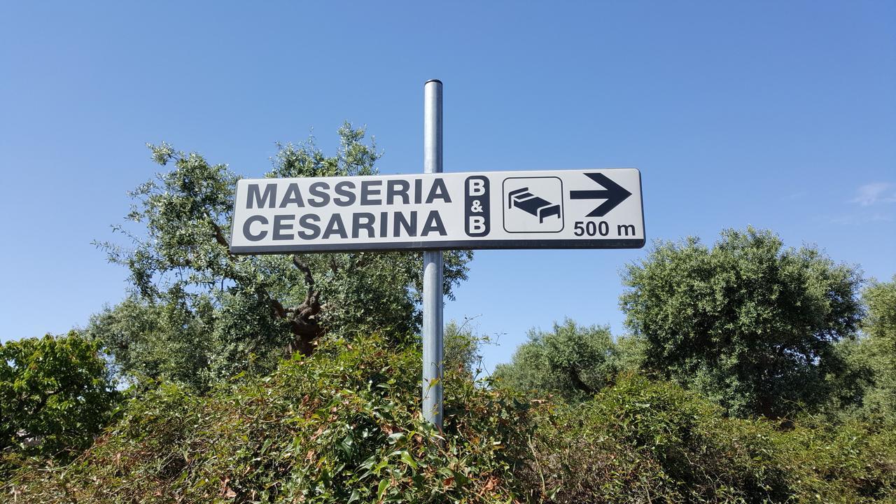 Masseria Cesarina B&B Кастеллана-Гротте Экстерьер фото