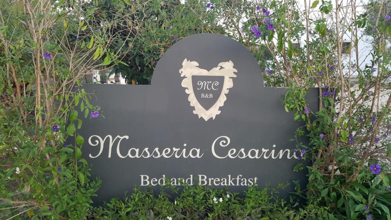 Masseria Cesarina B&B Кастеллана-Гротте Экстерьер фото